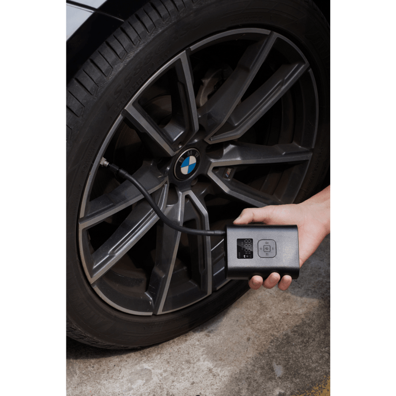 Mpow Portable Tire Inflator Black