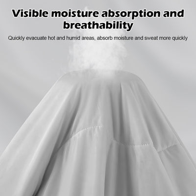 Mpow Cooling Air-Conditioning Quilt with Advanced Q-Max>0.4 Cooling Technology, Breathable and Skin-Friendly, Machine Washable