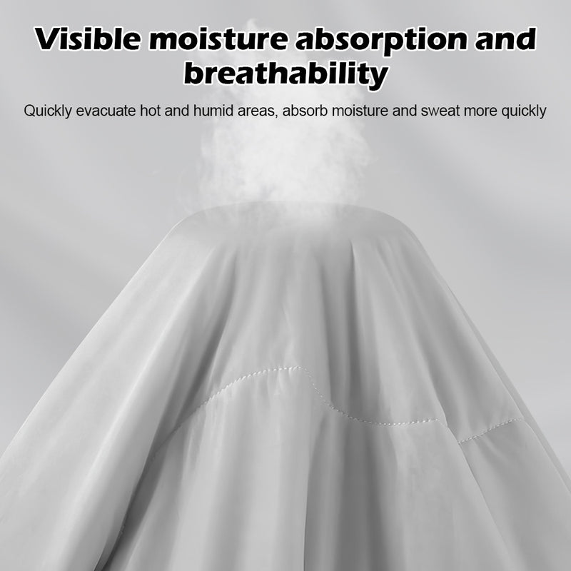 Mpow Cooling Air-Conditioning Quilt with Advanced Q-Max>0.4 Cooling Technology, Breathable and Skin-Friendly, Machine Washable