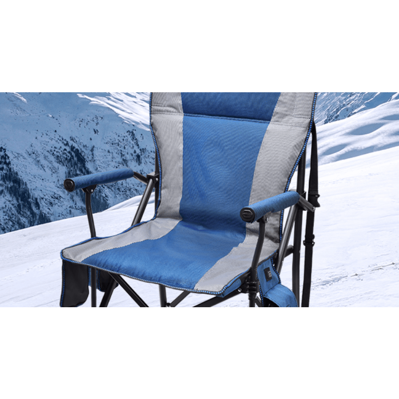 Mpow Heated camping chair Blue