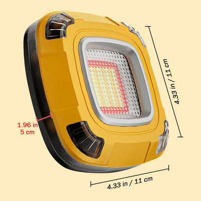 Mpow Multifunctional Outdoor Camp Lantern, 2000lm, High-Brightness COB, Multi-Color, Power Bank Function, 180° Rotating Bracket