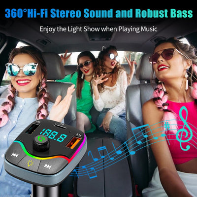 Mpow FM Transmitter Radio Receiver