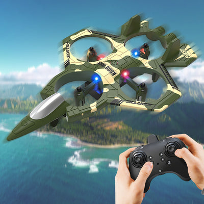 Mpow Toy Drone with 3.7V 500mAh Battery (40-Minute Fast Charge), 50-70m Remote Control/Flight Altitude, Throw, Roll, and Hold Altitude Function, and 2.4GHz Signal Support