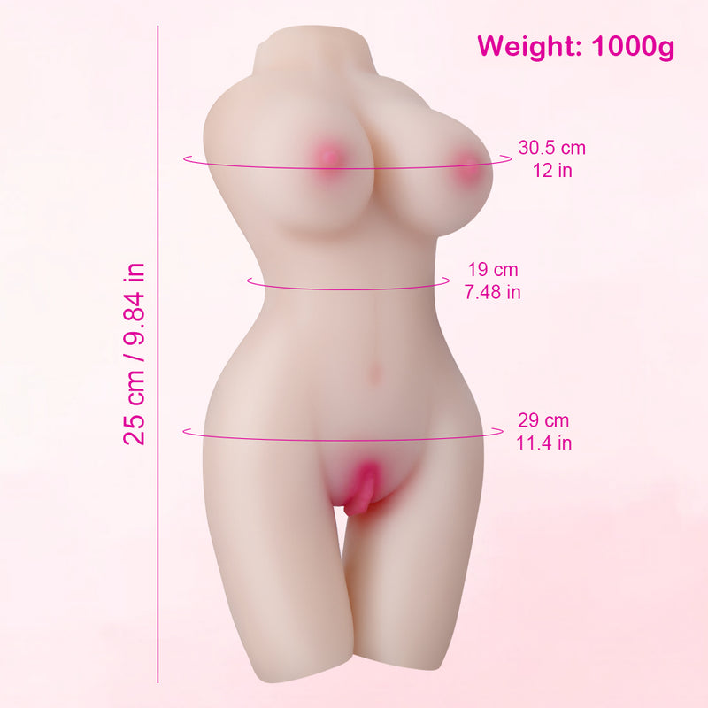 Mpow TPE pleural bone silicone solid mold 1kg doll