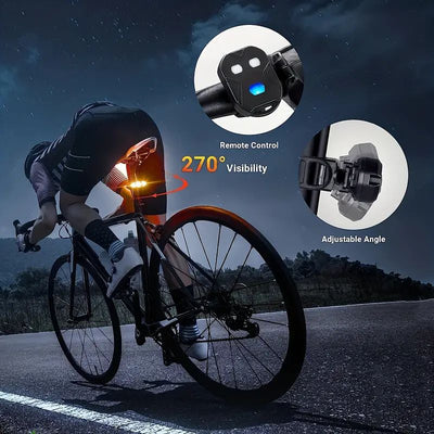 Mpow Bike Light Set Black