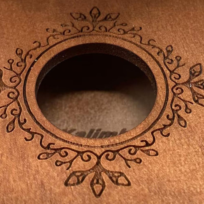 Mpow Premium Mahogany Thumb Piano - Ethereal Sound, Portable Gift Box, Thoughtfully Selected, Creative Birthday and Holiday Gift