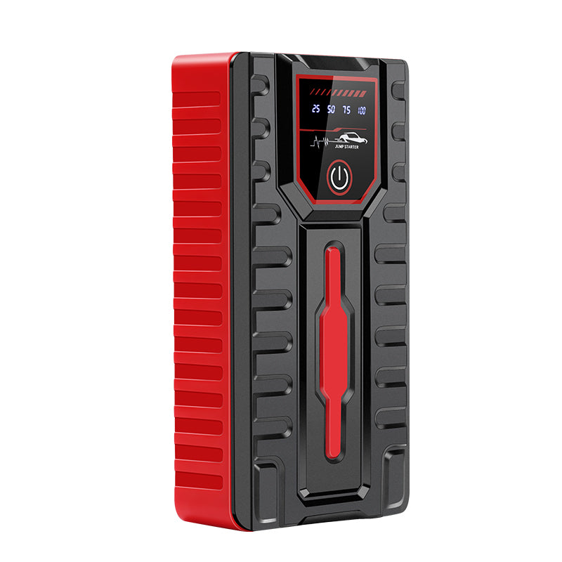 Mpow 12V Car Jump Starter with 6000mAh Large Capacity, 1200A Peak Current, Smart Clamp, Reverse Connection Alarm, and Sub-Zero Starting