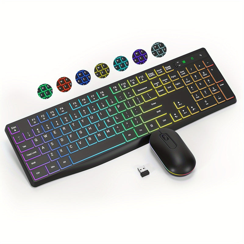 Mpow Wireless Keyboard And Mouse Combo