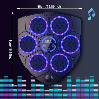 Mpow Music Boxing Machine with Boxing Gloves