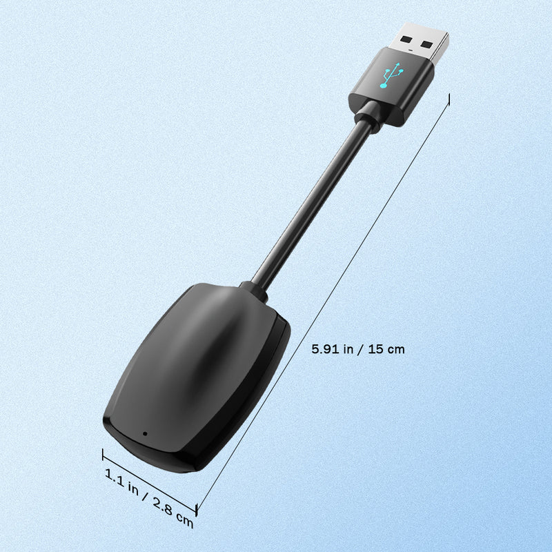 Mpow Wired to Wireless CarPlay/Android Auto Adapter