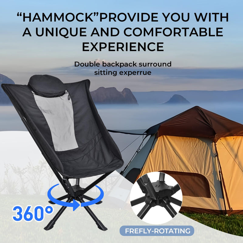 Mpow High-Back Swiveling Moon Chair