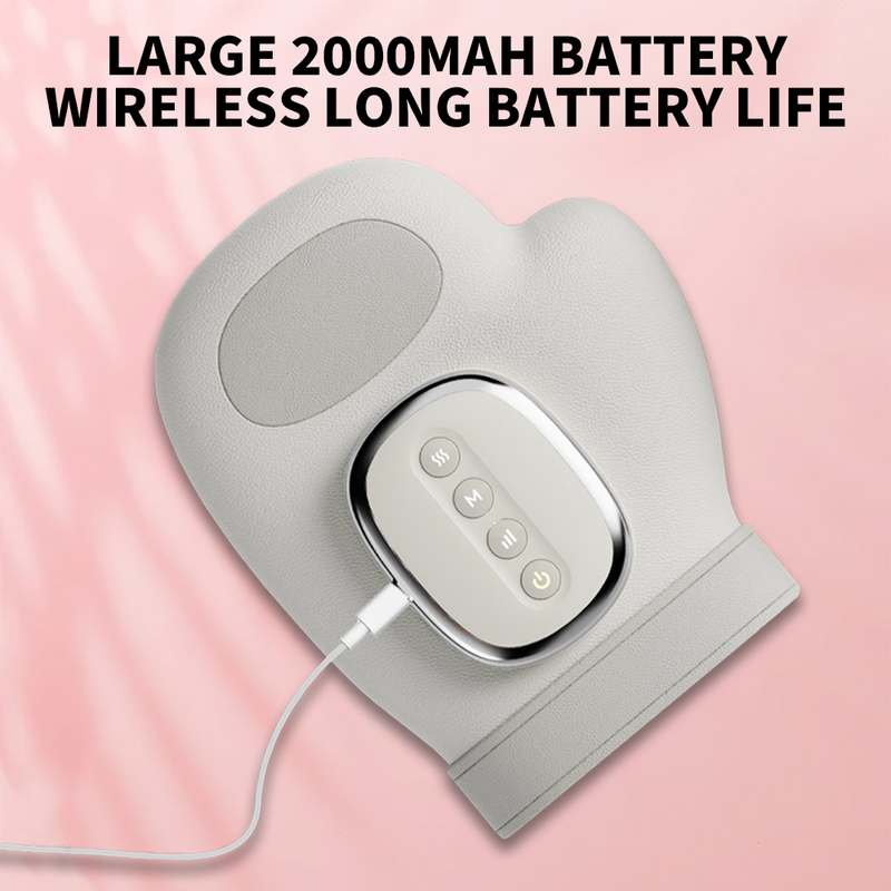 Mpow Hand Massager - 360° Air Compression & Heating, 2000mAh Rechargeable