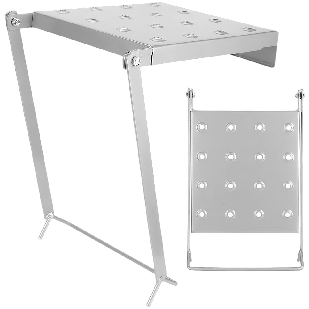 Telescoping Ladder Accessory - 35x26.5cm Iron Platform, 400LBS Capacity ...