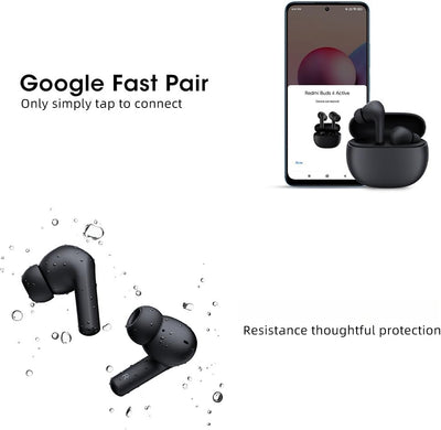 Mpow Bluetooth In-Ear Headphones Black