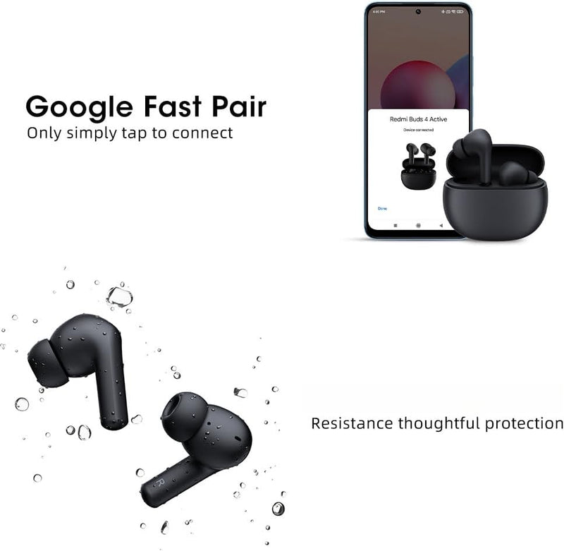 Mpow Bluetooth In-Ear Headphones Black