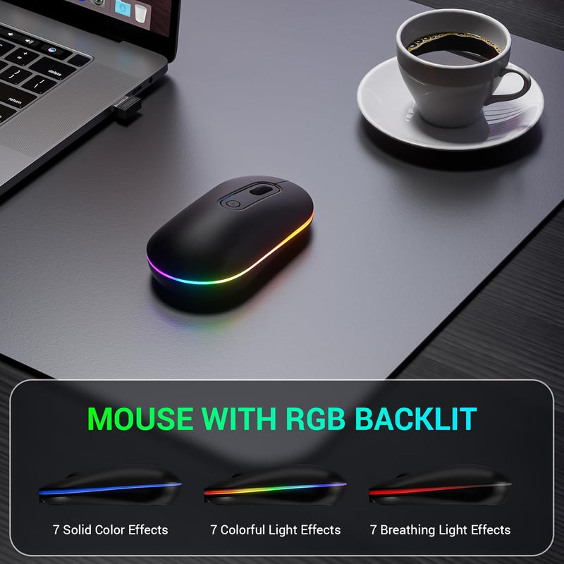 Mpow Wireless Keyboard And Mouse Combo