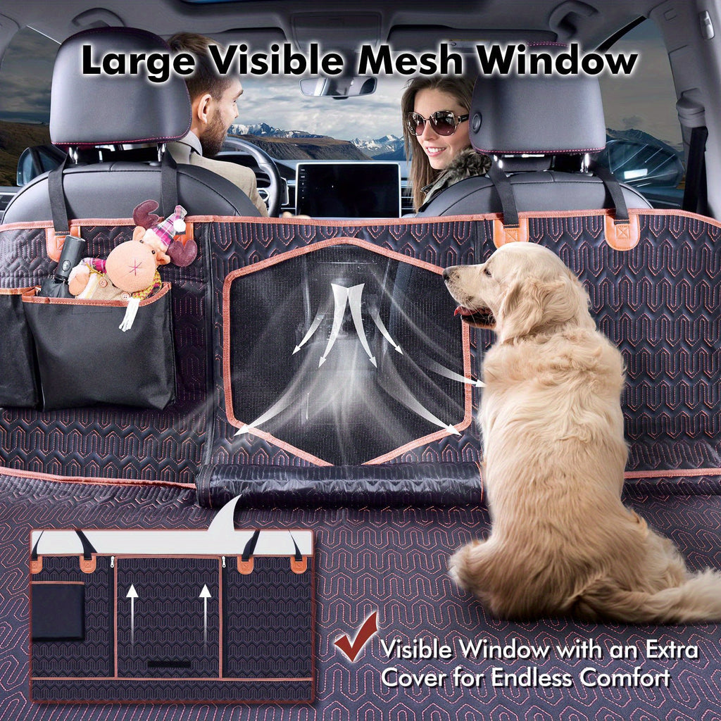 Dog Car Seat Cover Back Seat 600D Eavy Duty Dog Ammock Car Wit Side Flaps Scratc Proof Non Pet Seat Cover Cars Suv Trucks P 146617710