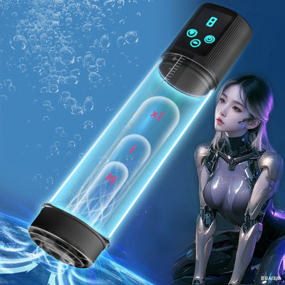 Mpow 2-in-1 Rechargeable Fully Automatic Pump Stress Relief Personal Massager - Designed for Men