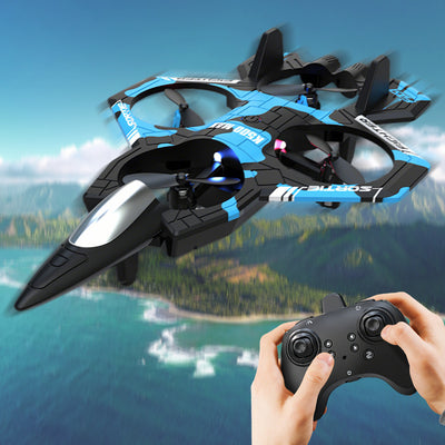 Mpow Toy Drone with 3.7V 500mAh Battery (40-Minute Fast Charge), 50-70m Remote Control/Flight Altitude, Throw, Roll, and Hold Altitude Function, and 2.4GHz Signal Support