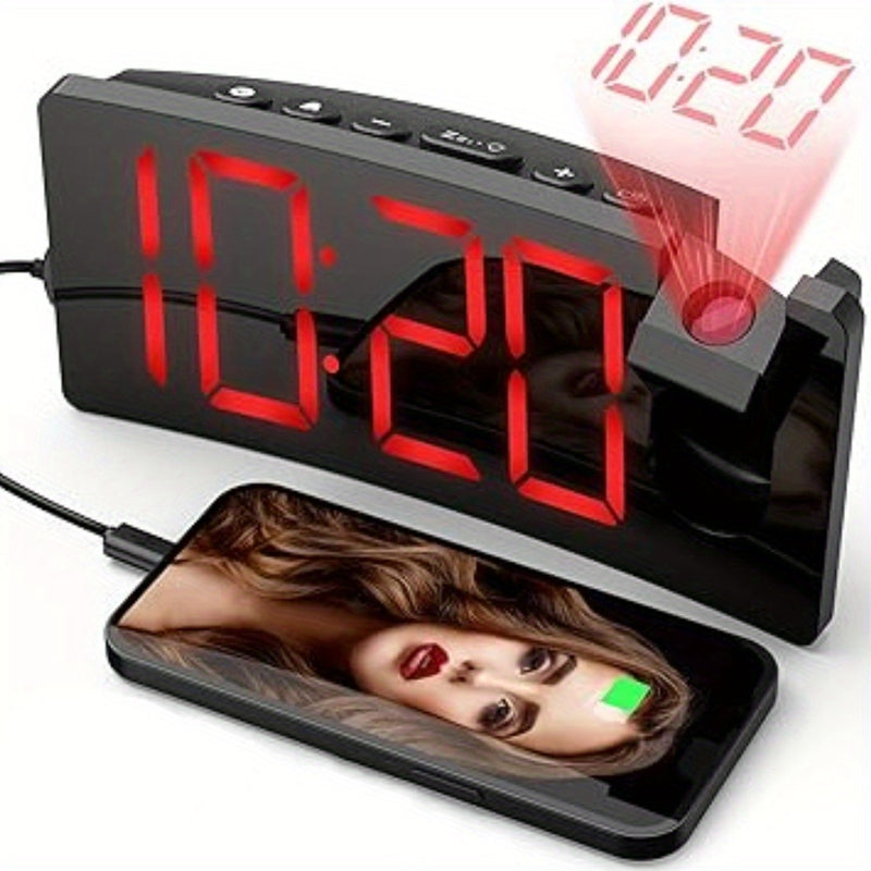 Mpow Projection Alarm Clock Colorful
