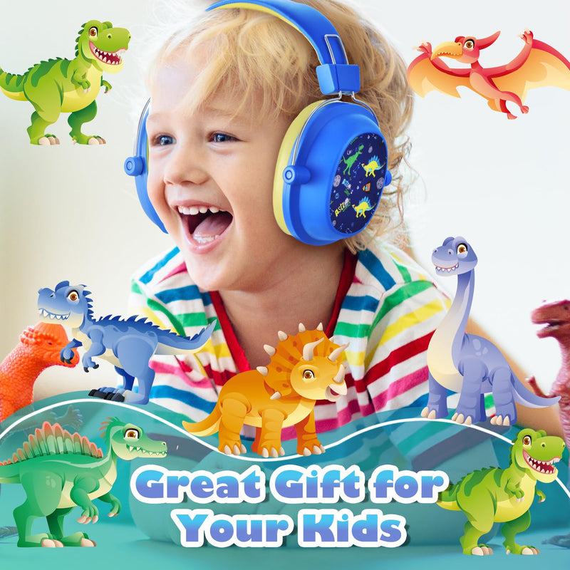 Noise Cancelling Headphones for Kids, 28dB SNR Kids Ear Protection Safety Ear Muffs for Monster Truck,Fireworks,Home,School, Adjustable Kids Noise Cancelling Headphones for Autism,Toddler,Children