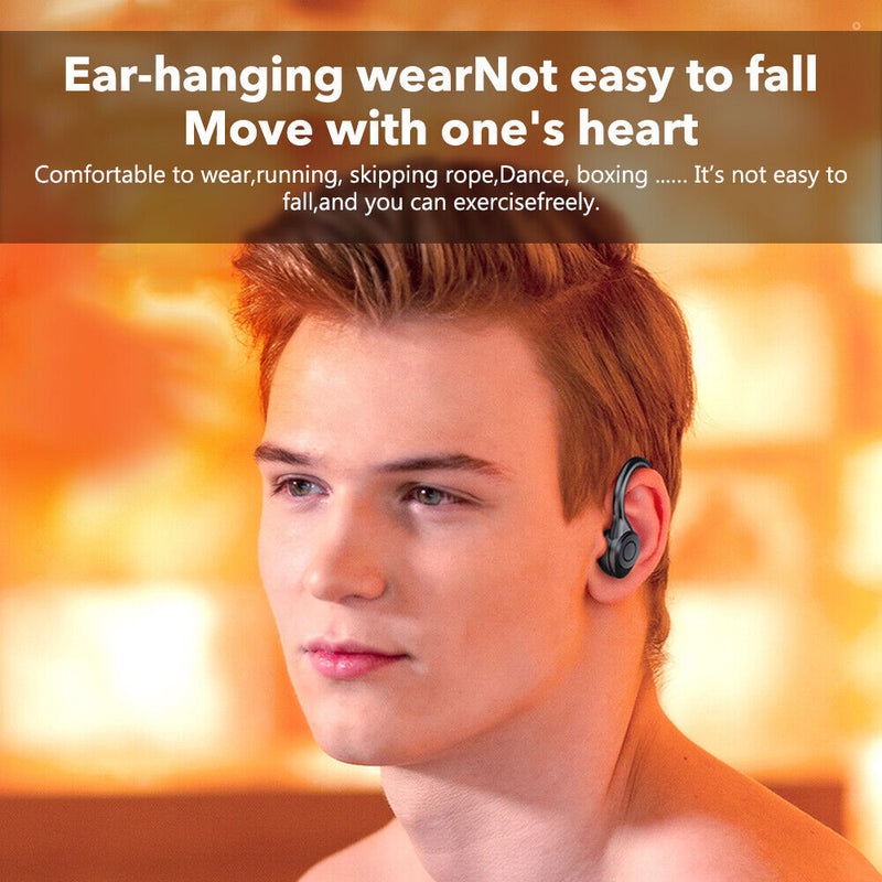 Mpow Bluetooth Headset 5.3 Wireless Earbuds with Earhooks，Wireless Earbuds Sport