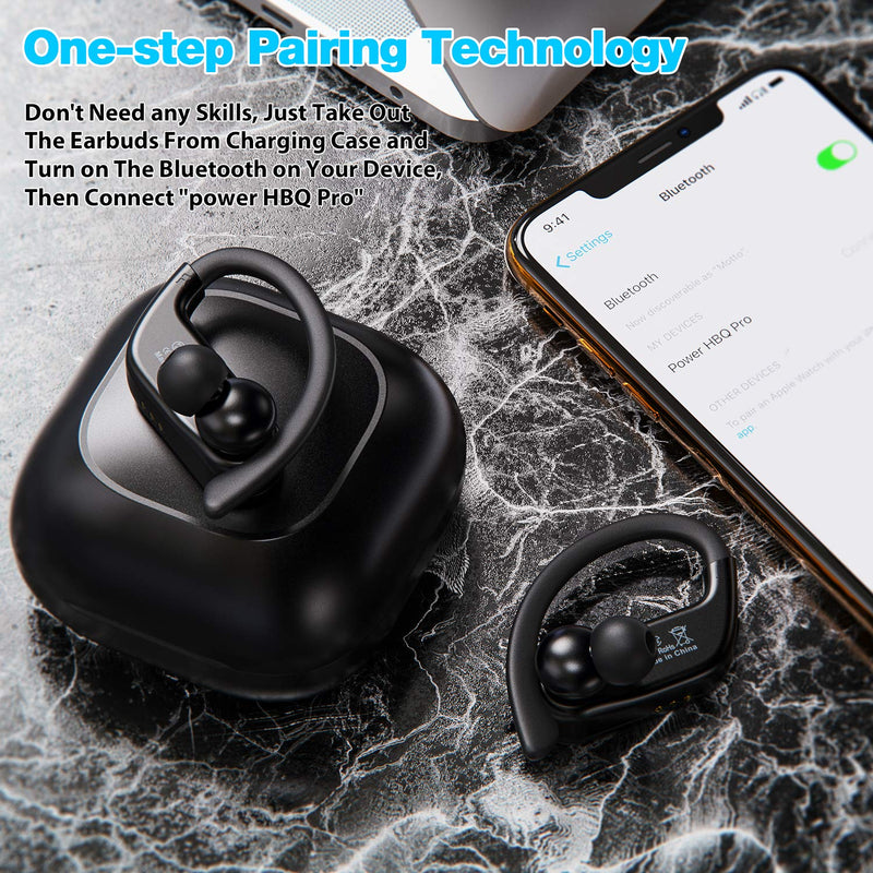 Mpow Wireless Earbuds Bluetooth Headphones 5.0 with Wireless Charging Case, TWS Stereo Headphones