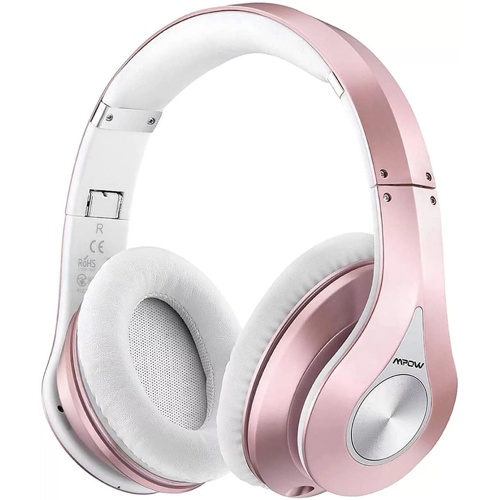 059 Bluetooth Headphones Over Ear (Rose Gold) – MPOW