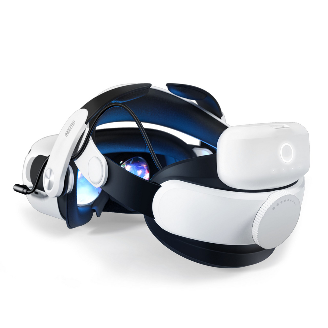 ボム兵　 Quest 2 M2 Pro Battery Pack Head Strap Compatible with Quest 2, 5200mah