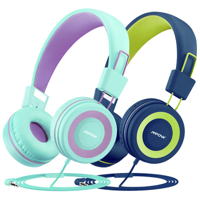 Mpow CH8 Kids Headphones with Microphone 2 Pack