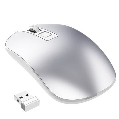 Slim & Noiseless 2.4G USB PC Laptop Computer Cordless Mice with Nano Receiver,1600 DPI Mouse