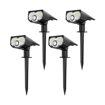 CD239 Solar Landscape Spotlights, 4 Pack Cold White