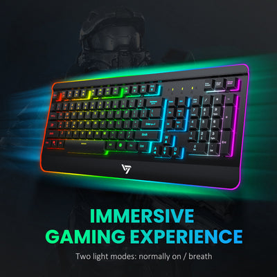 Backlight Gaming Keyboard, Black