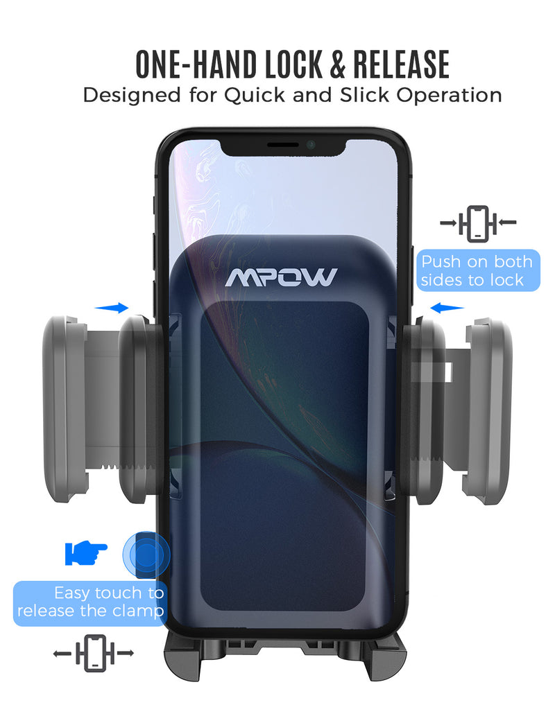 Mpow CA051B Autotelefongestell, CD-Ablagefachautotelefonhalter