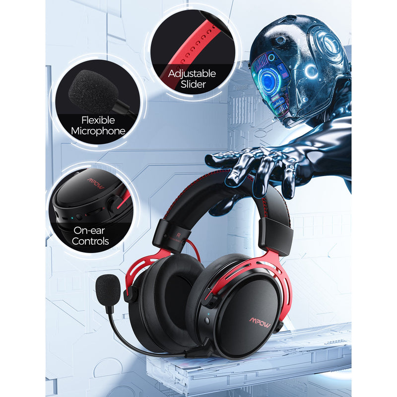 Mpow BH415 Air 2.4G Wireless Gaming Headset