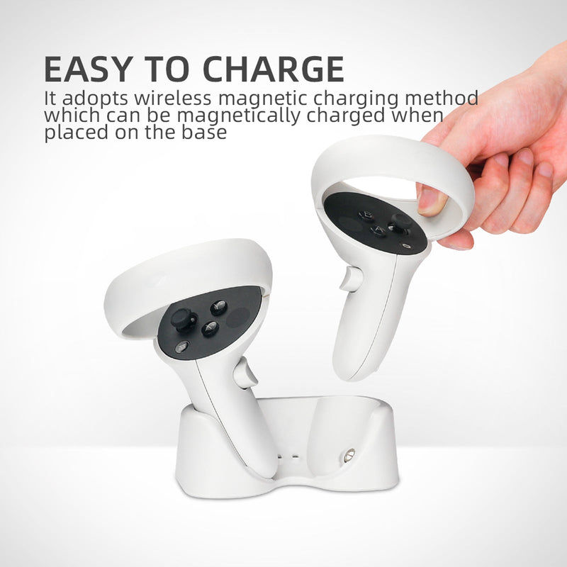 Magnetic Charging Station Set for Oculus Quest 2