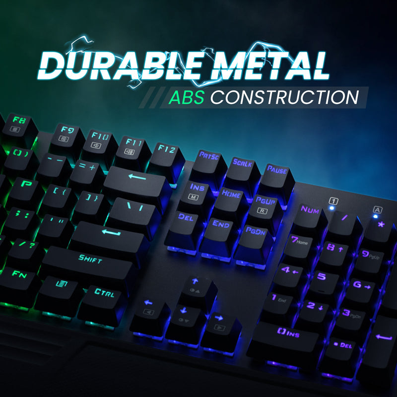 Mechanical Gaming Keyboard Blue Switches, Black (Only US)
