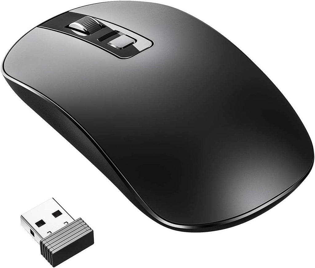 lykke klamre sig dybt Slim & Noiseless 2.4G USB PC Laptop Computer Cordless Mice with Nano R –  MPOW
