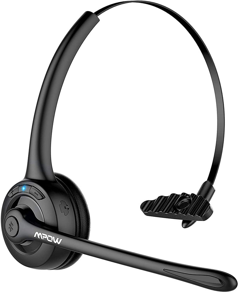 Mpow BH453A Pro Bluetooth Trucker Headset with Microphone