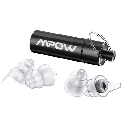 Tappi per orecchie da concerto MPOW HP096A SNR da 28 dB con custodia in alluminio