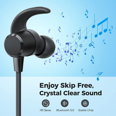Mpow Wireless Bluetooth Earbuds 20H Playtime HD Bass Sound/IPX7 Waterproof/Magnetic in Ear