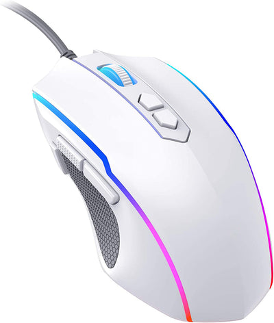 RGB Programmable Gaming Mouse Wired With 72 DPI-Black