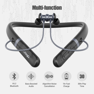 Neckband Bluetooth Headphones Running Headphones 36 Hrs Playtime