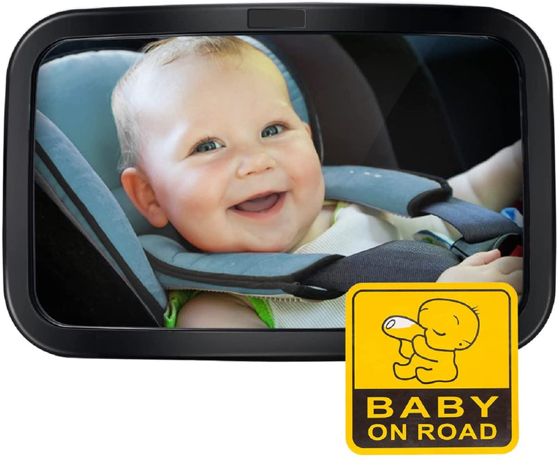 Baby Car Mirror for Back Seat, Adjustable Car Mirror Baby with Rear View