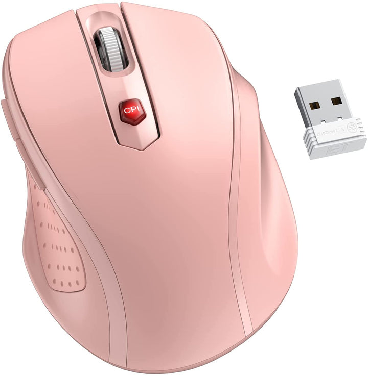 HOTWEEMS D-09 Wireless Mouse for Laptop - Ergonomic Plus Computer