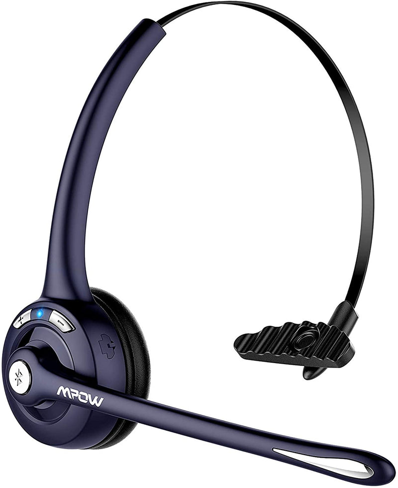 Mpow BH453A Pro Bluetooth Trucker Headset with Microphone