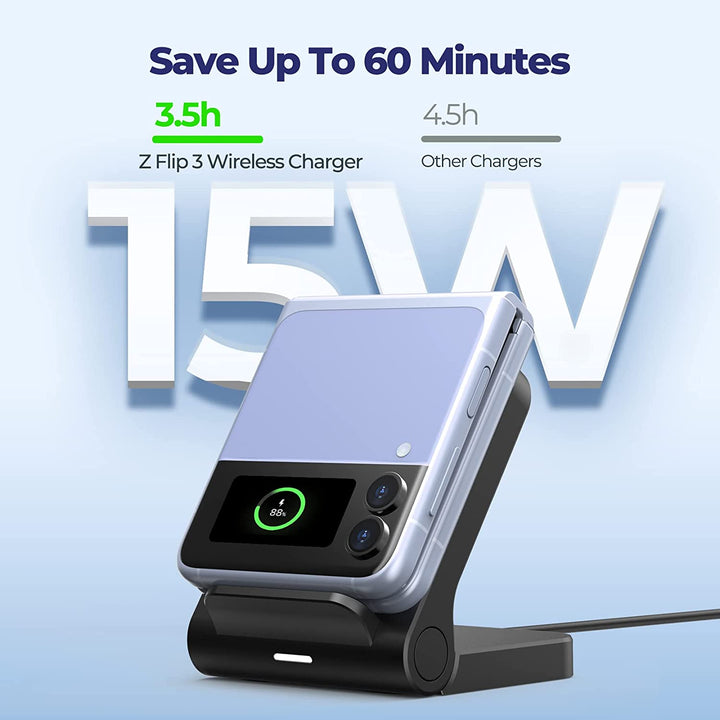 Mpow Samsung Galaxy Z Flip Wireless Charger,Galaxy Z Flip Wireless