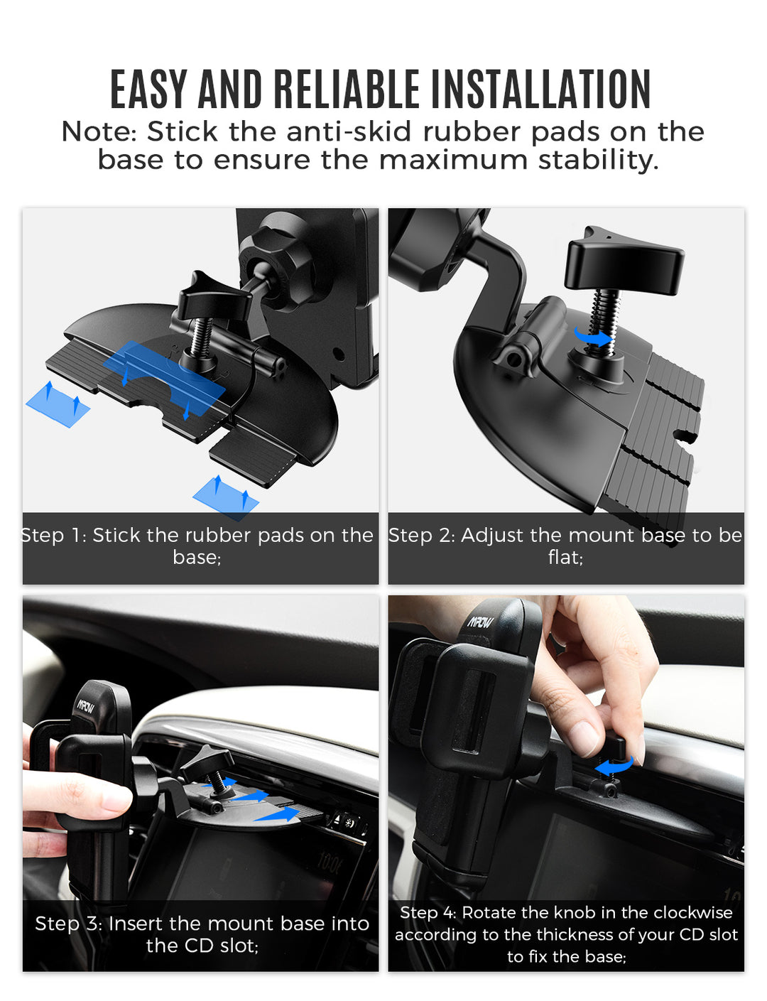 How to Assemble Mpow Car Phone Mount: Easy Guide