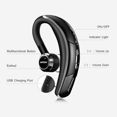 Auriculares Bluetooth MPOW BH028A