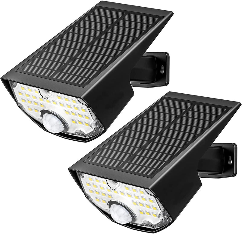 200AB Solar Lights Outdoor 2 Pack